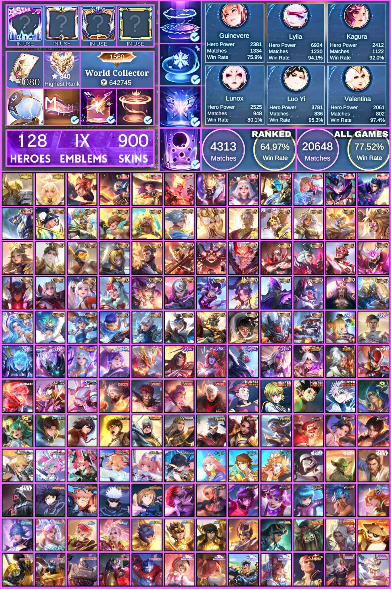 900 GUIN
