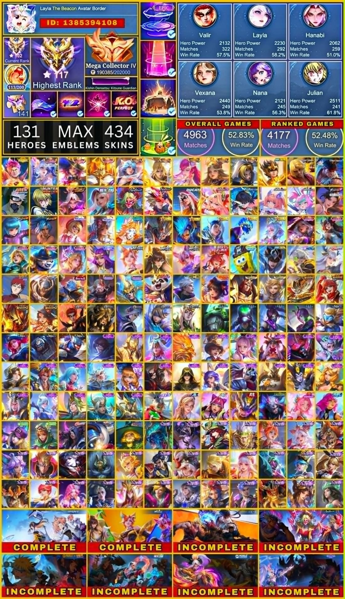 434 VALIR